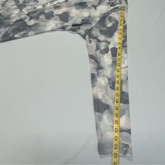 LOGO Lori Goldstein Button Up Top Shirt XL Stretch Semi Sheer Long Sleeve Artsy - Picture 7 of 11